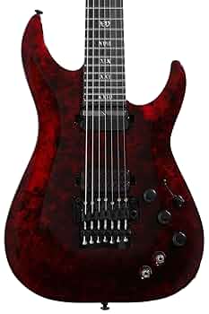 Amazon.com: Schecter C-7 FR-S Apocalypse - Red Reign